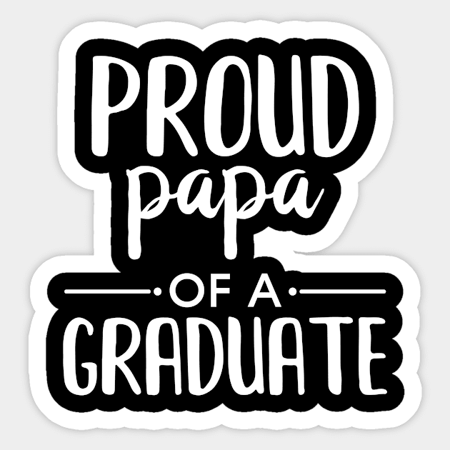 Proud Father Graduation Sticker by PixelArt